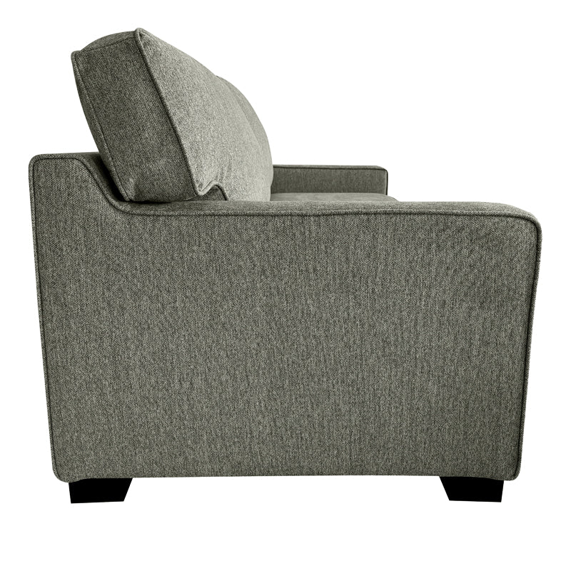 Καναπές-Κρεβάτι Διθέσιος Polaris Ύφασμα σε Χακί Απόχρωση 181x91x83