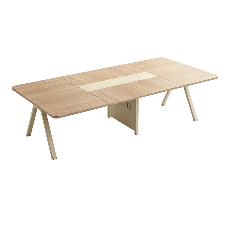 Τραπέζι Συνεδριάσεων Azari σε Oak-Μπεζ Απόχρωση 240x120x75