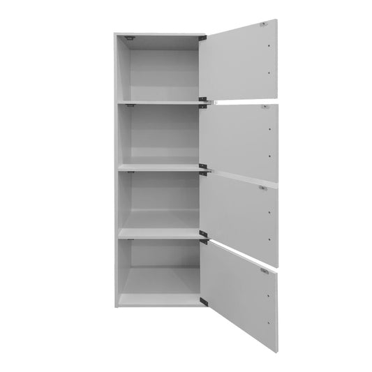 Ντουλάπι-Στήλη Gabino I σε Λευκή Απόχρωση 40x34.5x120