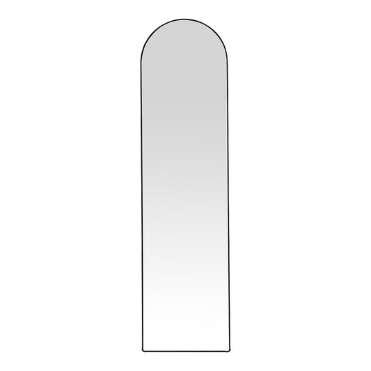 Καθρέπτης Plaza Αλουμίνιο σε Μαύρη Απόχρωση 40x28x150