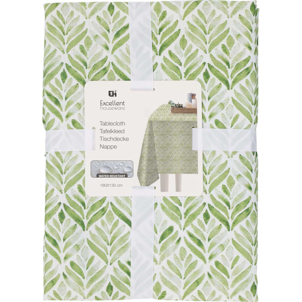 Τραπεζομάντηλο με Σχέδιο Πράσινο 180x130εκ