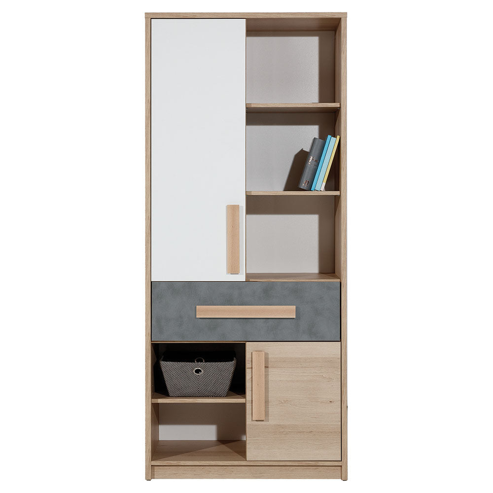 Ντουλάπα Aygo Σονόμα-Λευκό 83.1x39.6x192