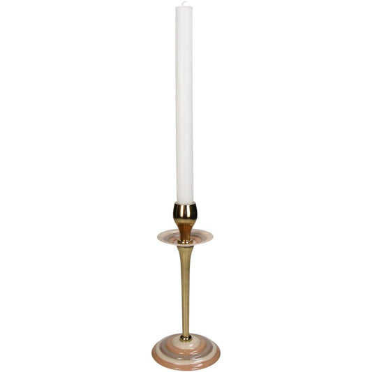 Κηροπήγιο Μεταλλικό Πολύχρωμο 10x10x23