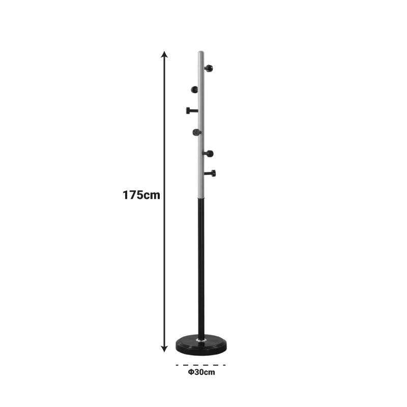 Καλόγερος Sinem Μέταλλο σε Λευκή-Φυσική Απόχρωση Φ30x175