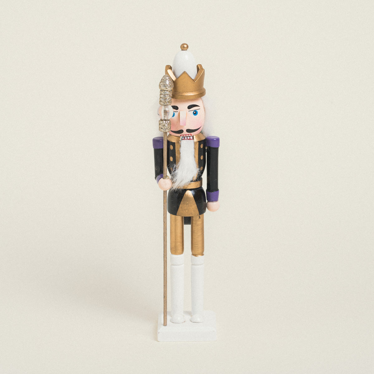 Καρυοθραύστες Μαύροι με Ξύλινο Καπέλο 38εκ