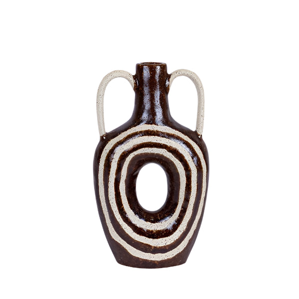 ΒΑΖΟ ΚΕΡΑΜΙΚΟ ΚΑΦΕ-ΜΠΕΖ 22x8x39