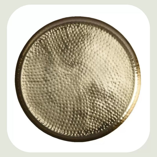 Δίσκος Μεταλλικός Χρυσός 26εκ