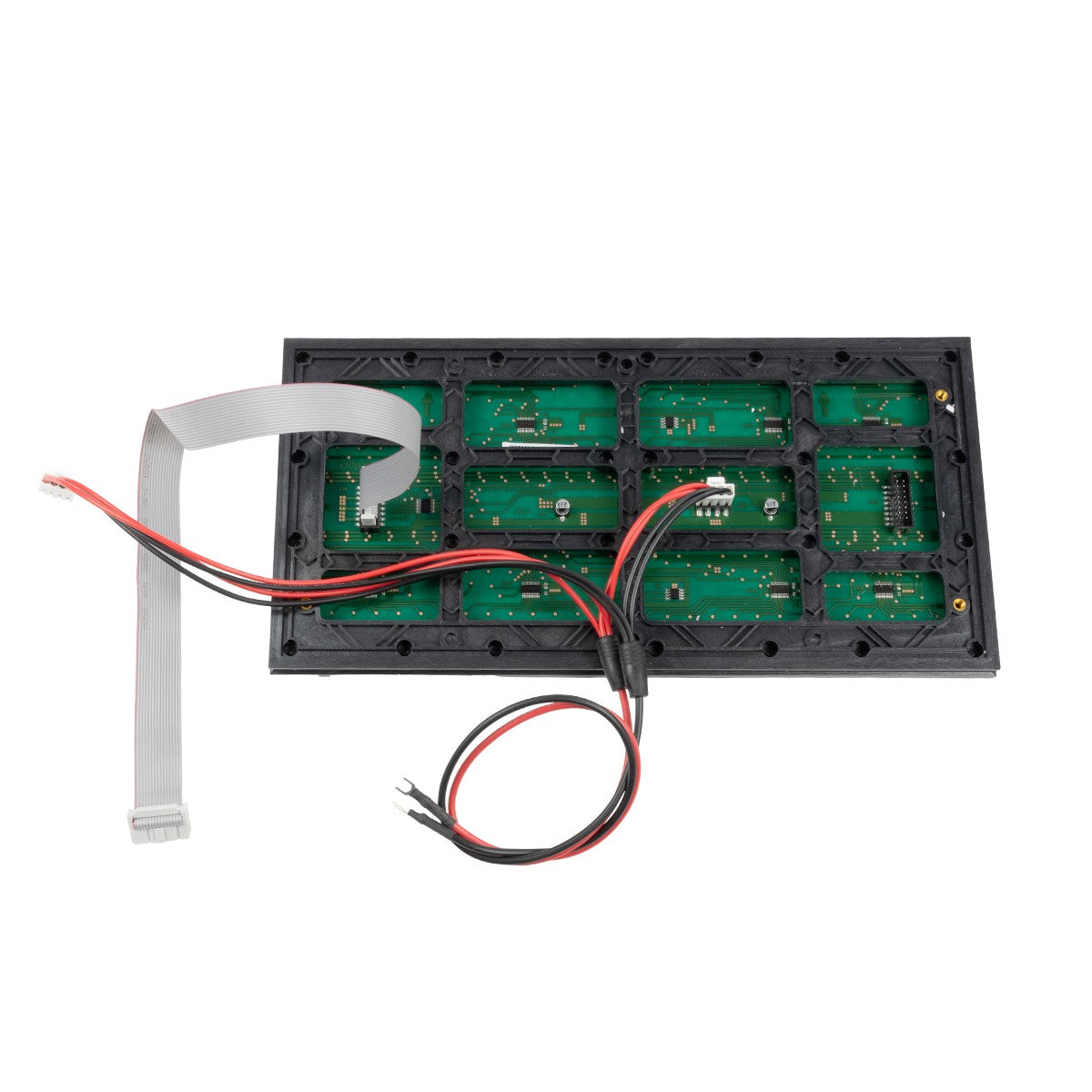 MODULCO 90381 Module Πλακίδιο Κυλιόμενης Ψηφιακής Επιγραφής/Οθόνης 32x16cm P10 LED 40W Nits ≥5500cd/㎡ DC 5V Αδιάβροχο IP65 Πράσινο - Μ32 x Π16 x Υ1.5