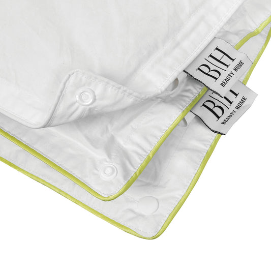 Παπλώματα Υπέρδιπλα (2 Τμχ) με Clip Clap Art 4069 550gsm (300gsm+250gsm) 220x240εκ Λευκό