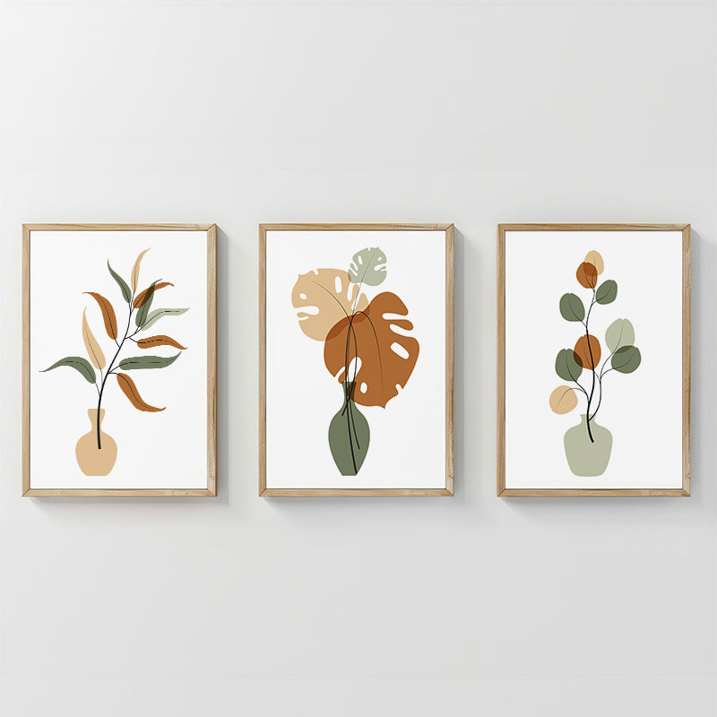 Πίνακας Aural Τρίπτυχος με Ψηφιακή Εκτύπωση και Πλαίσιο 33x1.5x48