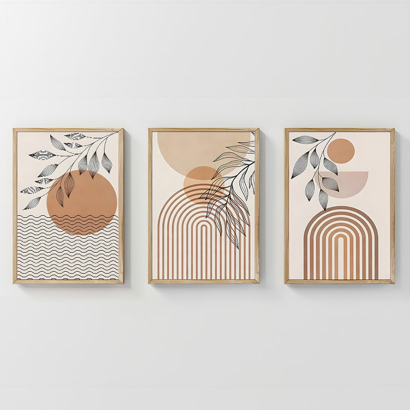 Πίνακας Zephra Τρίπτυχος με Ψηφιακή Εκτύπωση και Πλαίσιο 33x1.5x48