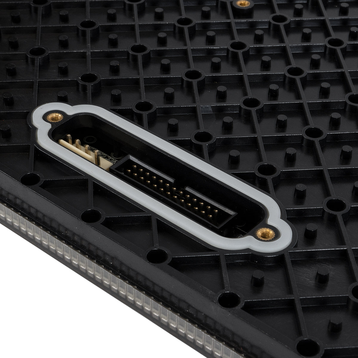 FLOORWALL 41028 Module για Διαδραστική Οθόνη Πατώματος Video Wall 25x25cm 84x84px P2.97 LED 50W 3840Hz 7056 Dots ≥4500cd/㎡ Nits DC 5V Εξωτερικού Χώρου IP65 Full Color S1/42 14Bits - Kinglight SMD1415 - Δεξί - Μ25 x Π2.5 x Υ25