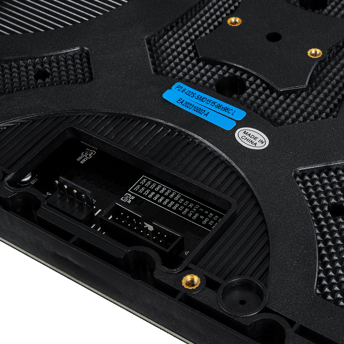 ILLUMINA 41043 Module για Οθόνες Video Wall 25x25cm 96x96px P2.6 LED 40W 3840Hz 9216 Dots ≥750cd/㎡ Nits DC 5V Εσωτερικού Χώρου IP31 Full Color S1/16 14Bits - Kinglight SMD1415 - Αριστερό - Μ25 x Π1.2 x Υ25