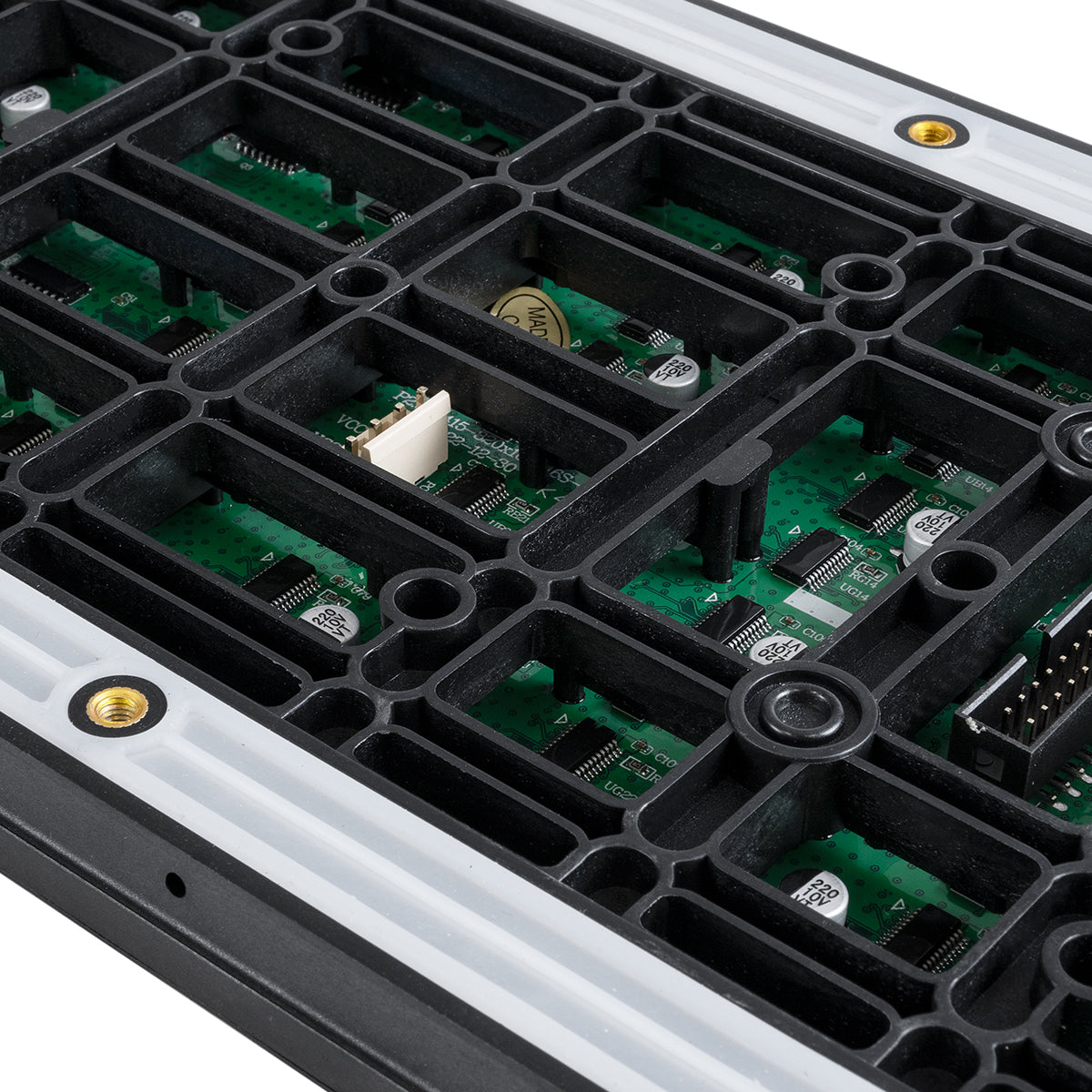 STANDWALL 41055 Module για Οθόνες LED Video Wall 32x16cm 128x64px P2.5 LED 35W 3840Hz 8192 Dots ≥5000cd/㎡ Nits DC 5V Εξωτερικού Χώρου IP65 Full Color S1/16 14Bits - Kinglight SMD1415 - Μ32 x Π1.3 x Υ16