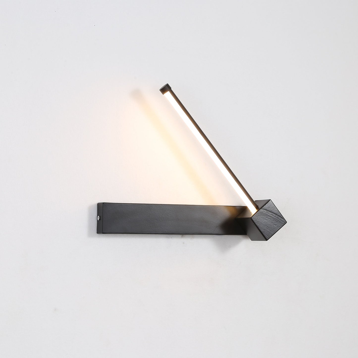 Φωτιστικό Τοίχου LED 6W 3000K Μαύρο 30x9x5