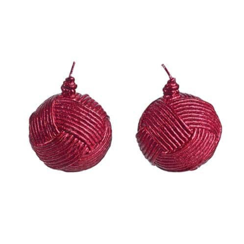 Κερί Χριστουγέννων Κόκκινο S/2 8εκ