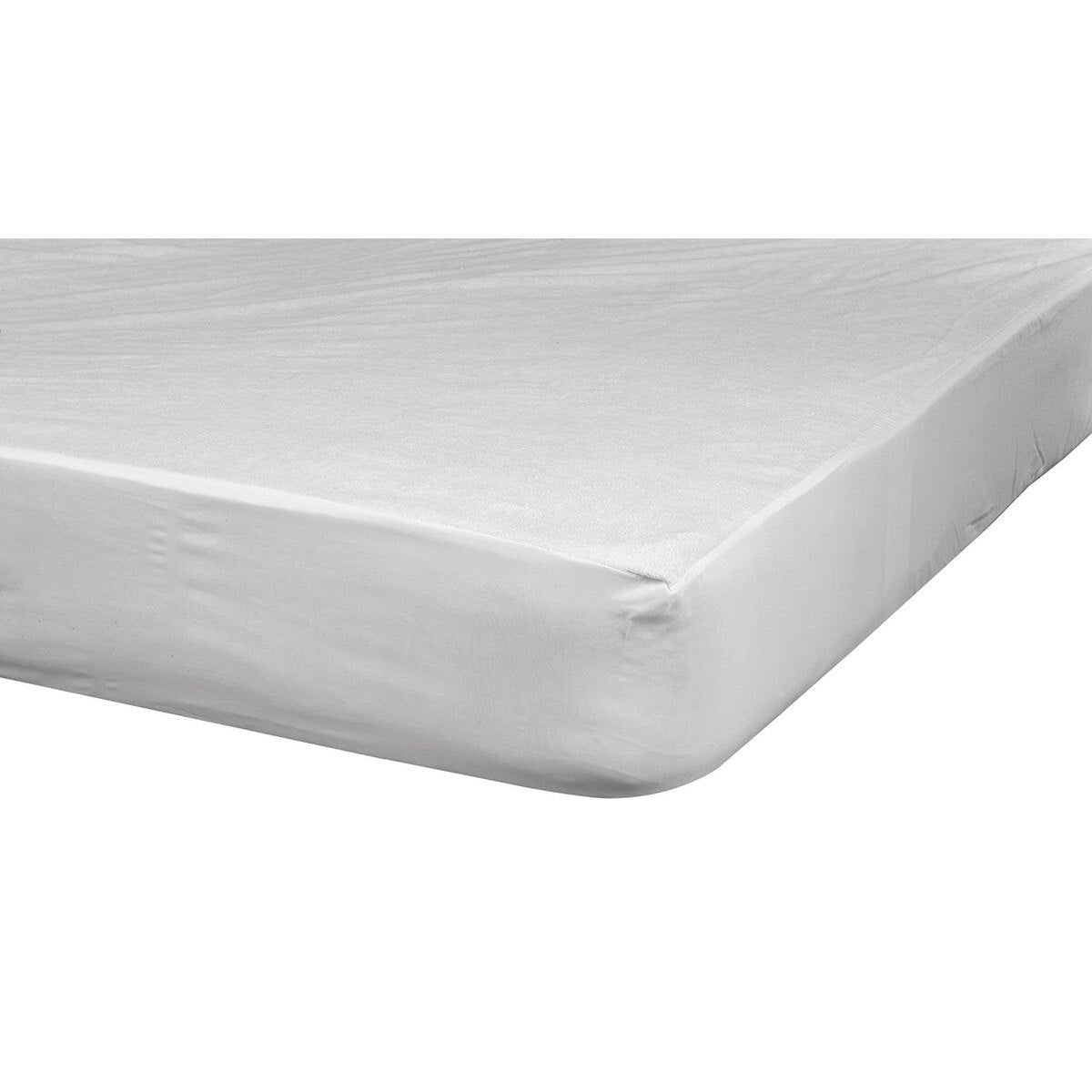 Ζέρσει Αδιάβροχο Προστατευτικό Στρώματος Λευκό 120x200+30εκ