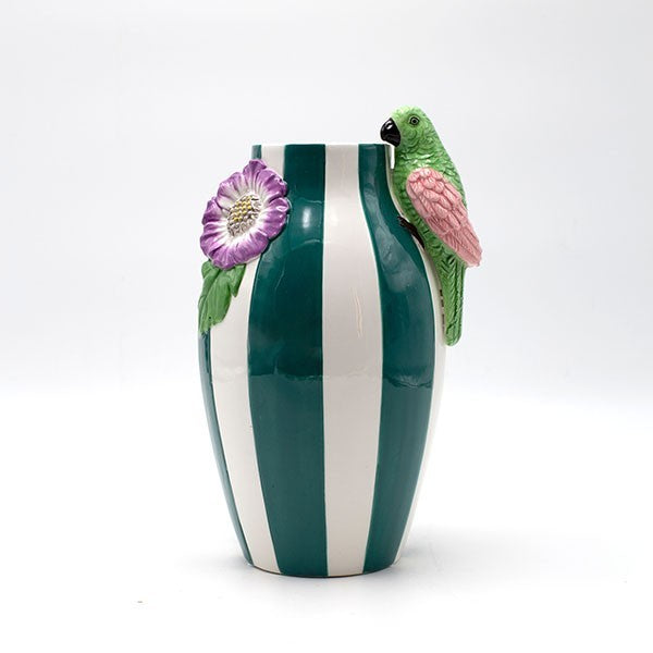 ΒΑΖΟ ΜΕ ΠΑΠΑΓΑΛΟ ΚΕΡΑΜΙΚΟ ΠΟΛΥΧΡΩΜΟ 15x13.8x26