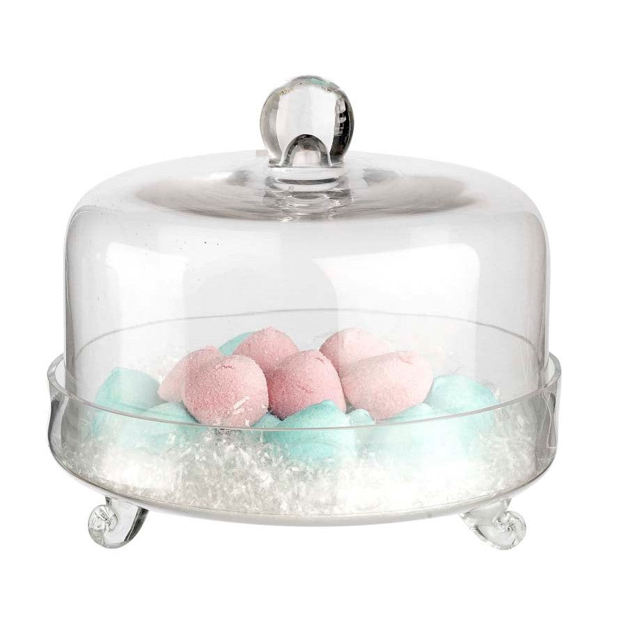 Τουρτιέρα με Καπάκι από Γυαλί 24x25x23