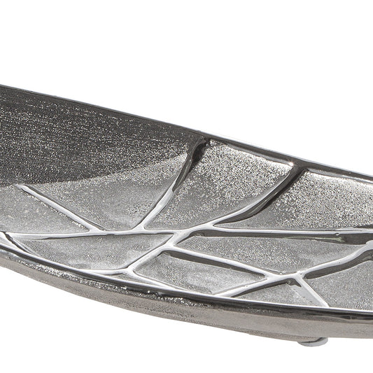 Μπολ Κεραμικό Ασημί Χρώμα 39x15x3