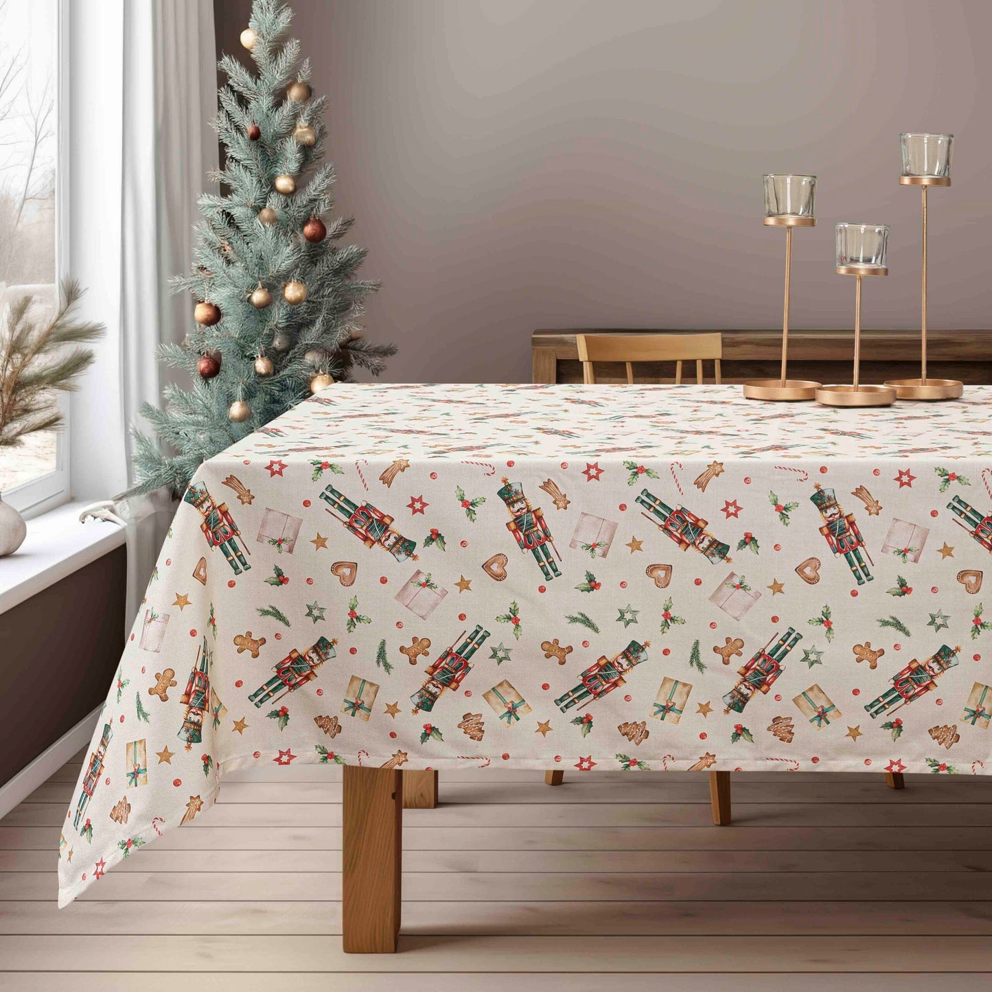 Τραπεζομάντηλο Μολυβένιος Στρατιώτης – Δώρα 135x180εκ