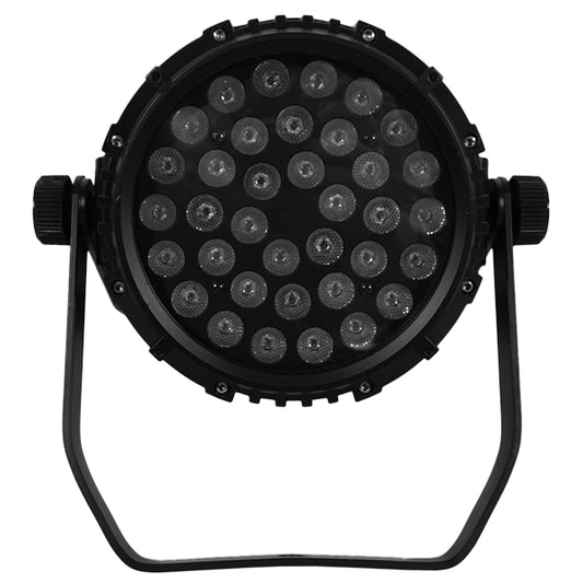 PAR 51129 Stage Κεφαλή Par LED 216W 15° AC 220-240V Αδιάβροχο IP65 36 x 6W CREE Chip Πολύχρωμο RGB Dimmable DMX512 Protocol 7 Channels - Μ29 x Π29 x Υ35
