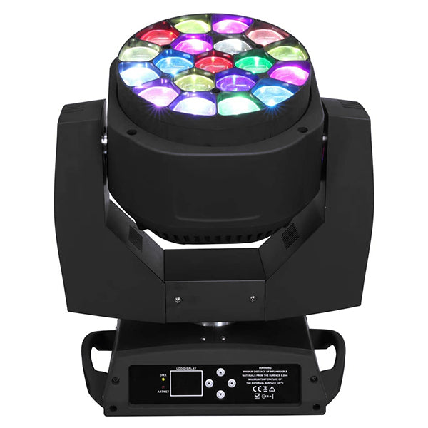 Κινούμενη Ρομποτική Κεφαλή Atlas HAWKEYE 2 K10 BEE EYE PRO 4in1 BEAM - WASH - ROTATION - ZΟΟΜ 4°-60° 19*15 Watt OSRAM LED RGBW 450W 230V DMX512 51151