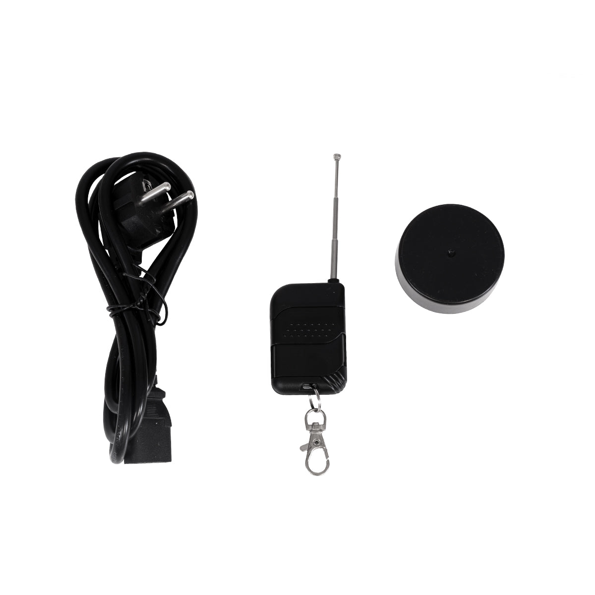 51170 MERMAID Επαγγελματική Επιδαπέδια Μηχανή Double Haze Machine - Διπλού Εφέ Ομίχλης-Νέφωσης 600W AC 220V-240V DMX512 Display on Body & Ασύρματο Χειριστήριο σε Flight Case - Μαύρο - L49.5 x W38 x H45cm