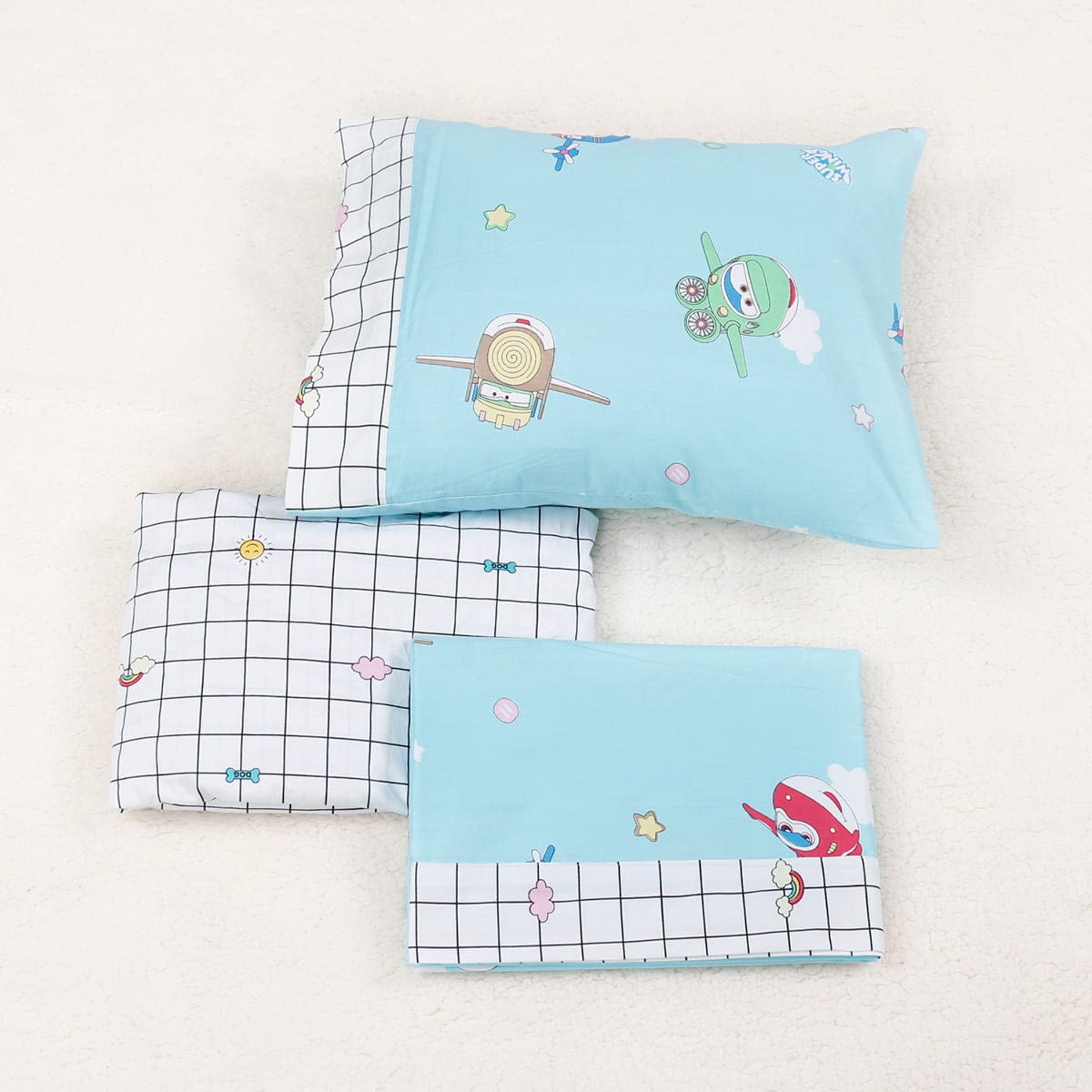 Σετ Σεντόνια Βρεφικά Art 5179 120x160εκ Γαλάζιο