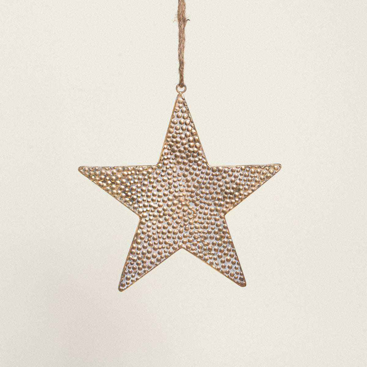 Μεταλλικό Αστέρι Χρυσό Αντικέ 31εκ