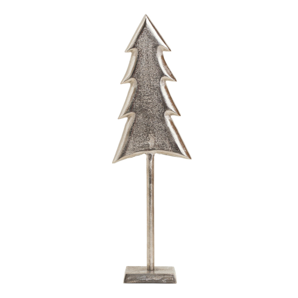 Δέντρο Μεταλλικό Ασημί 55εκ