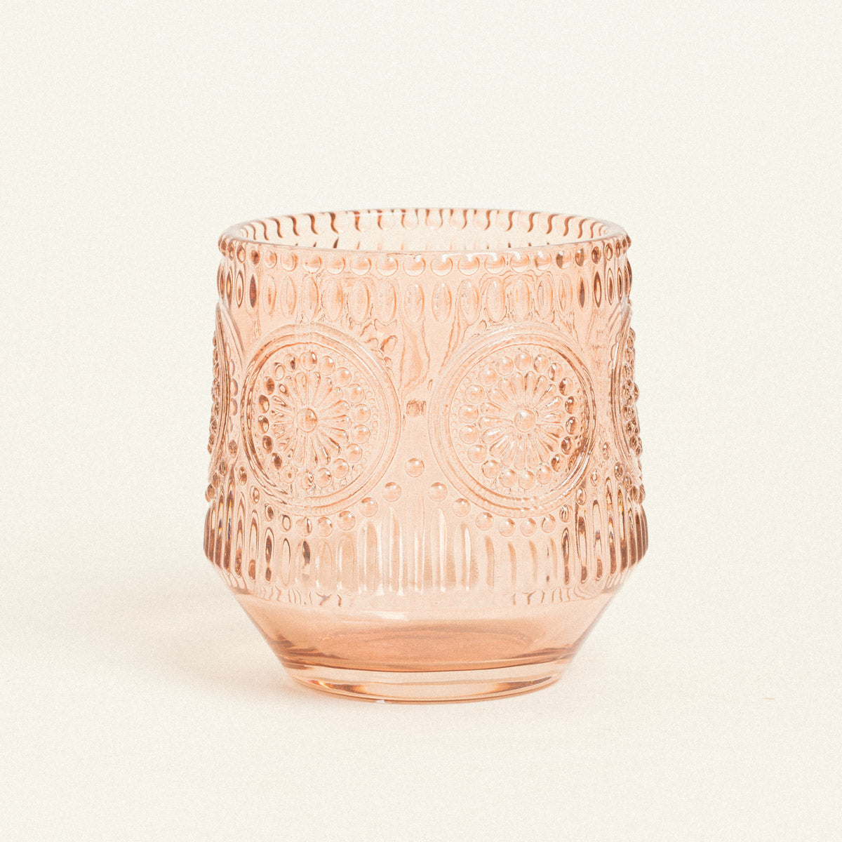 Κηροπήγιο Ανάγλυφο 10x10x9 Μπεζ