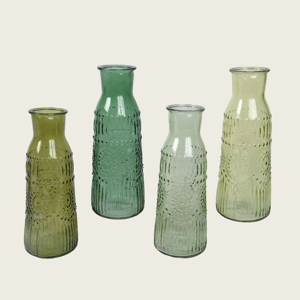 Βάζο 10x10x26 Λαδί