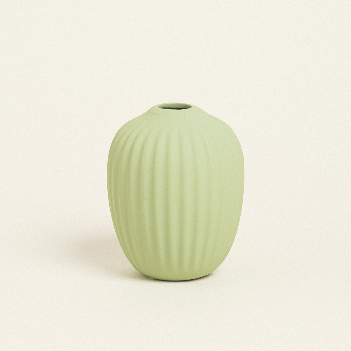 Βάζο Ριγέ 8x8x10 Λαχανί