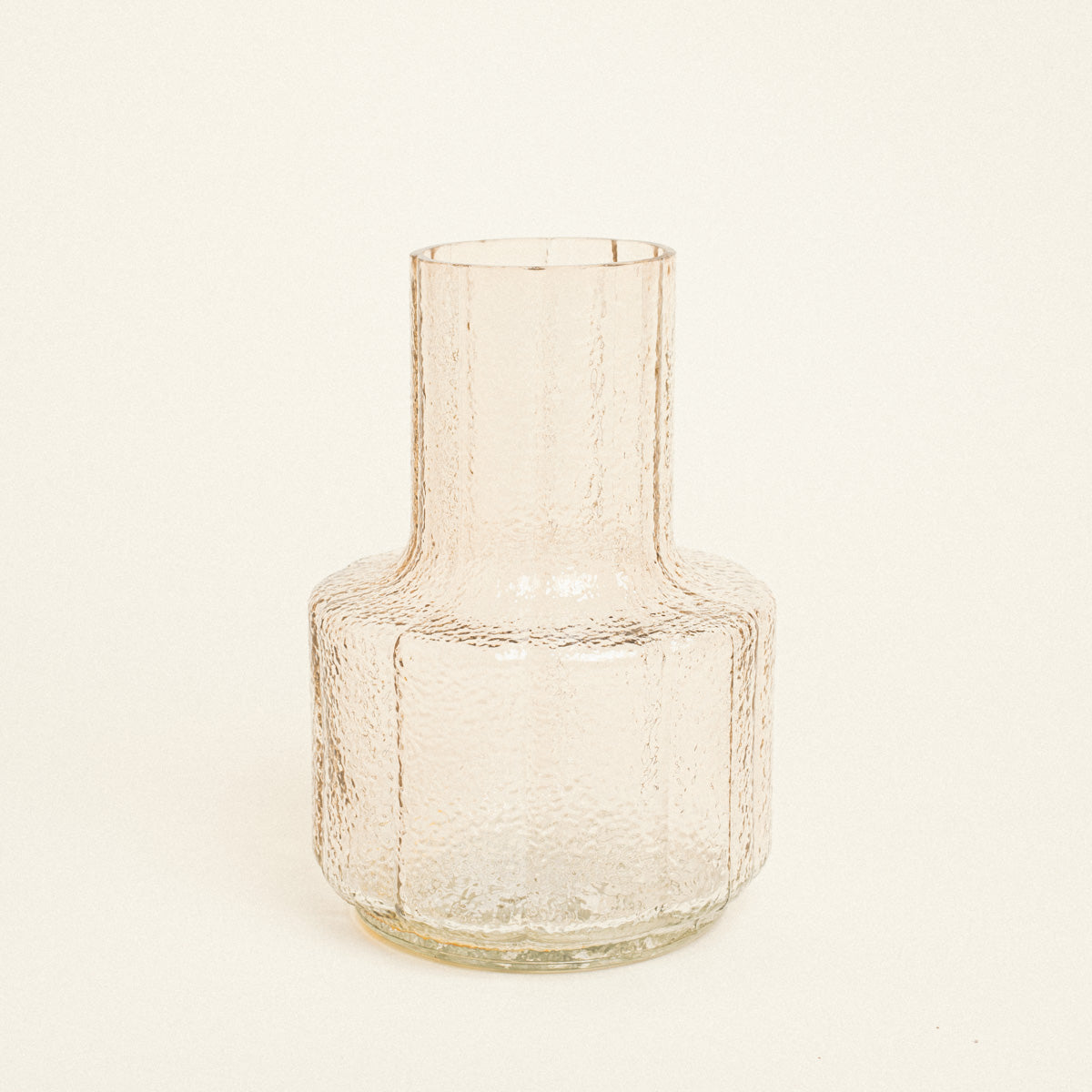 Γυάλινο Βάζο 14x14x19 Διάφανο