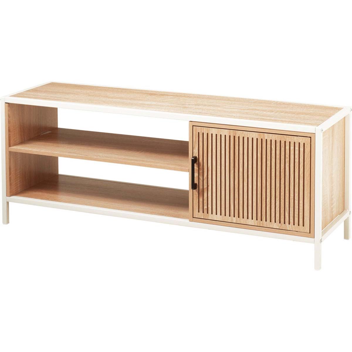 Κονσόλα από MDF & Μέταλλο Λευκό 116x33x45