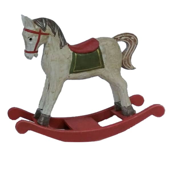 Άλογο Ξύλινο Κουνιστό 23x6x21