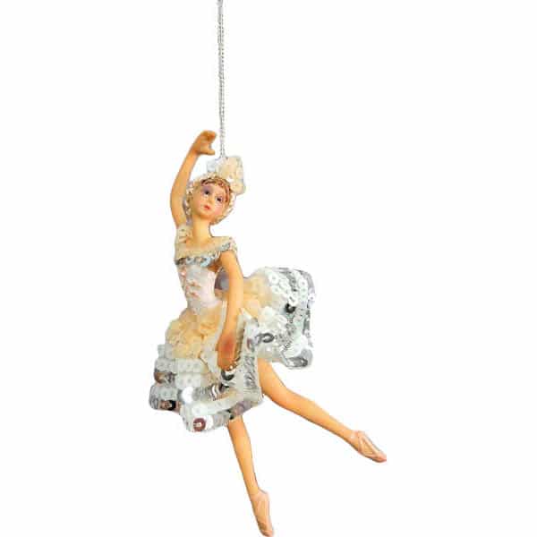 Μπαλαρίνα Πολυρεζίν Κρεμαστή 17εκ