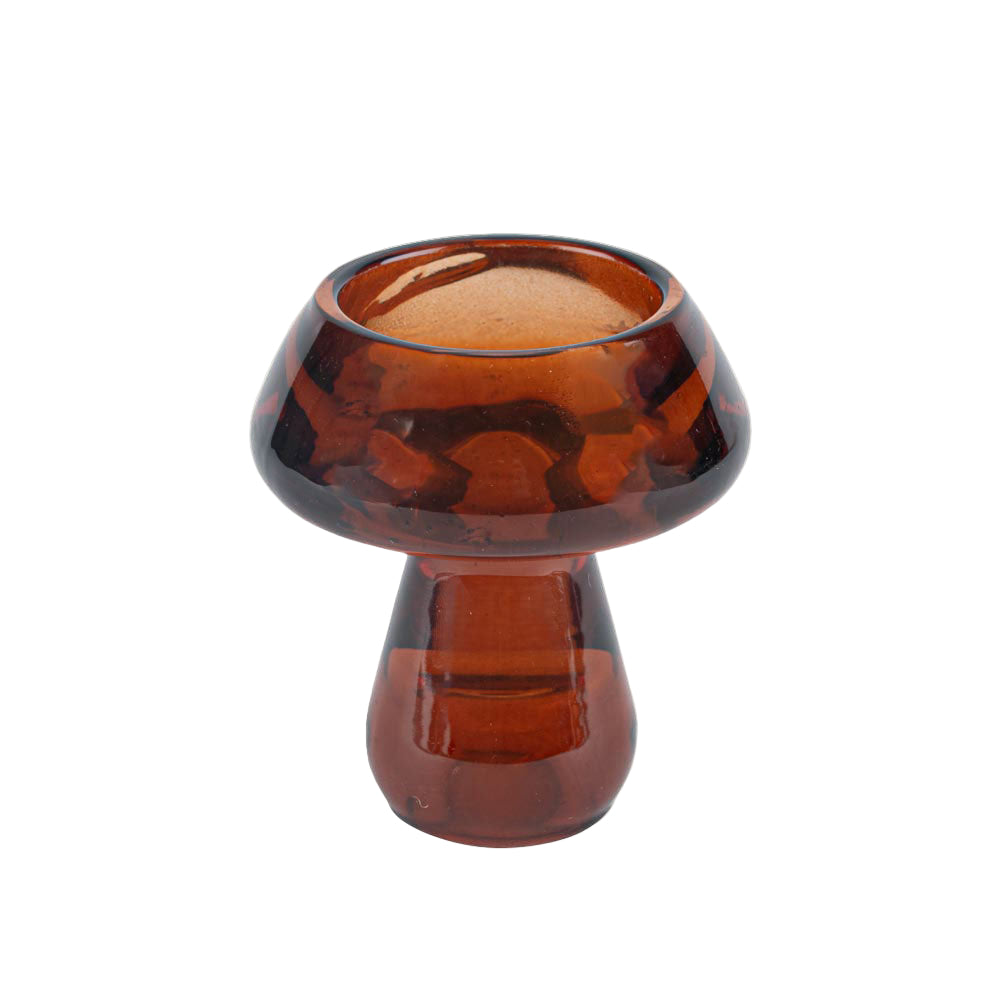 Κηροπήγιο Μανιτάρι Δ. Όψης Καραμέλα 7x7x7