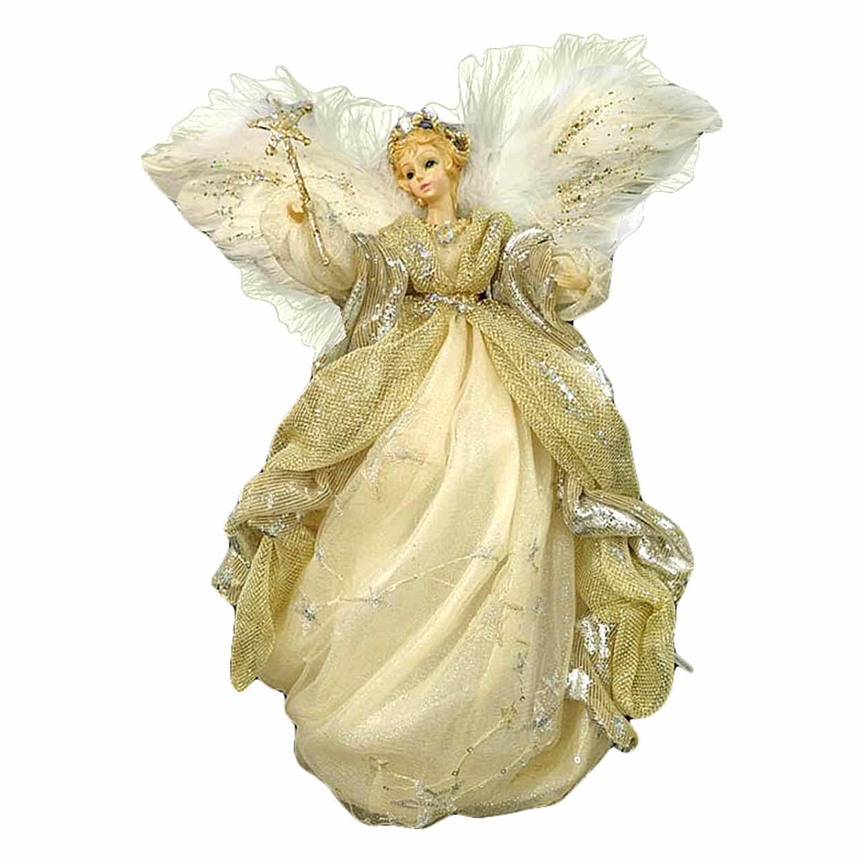 Άγγελος Κεραμικός Χρυσό 35εκ