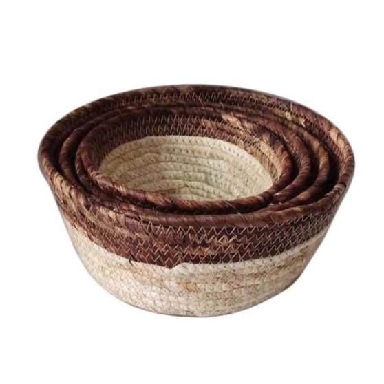 Καλάθι Ψάθινο 23x10-16x7 S/4