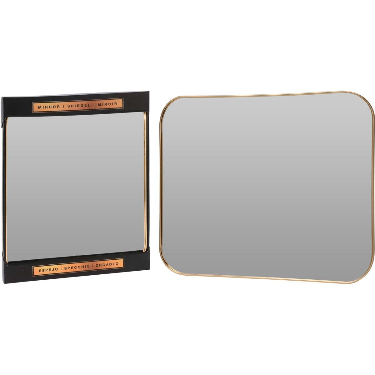 Καθρέφτης από Μέταλλο 55x45εκ