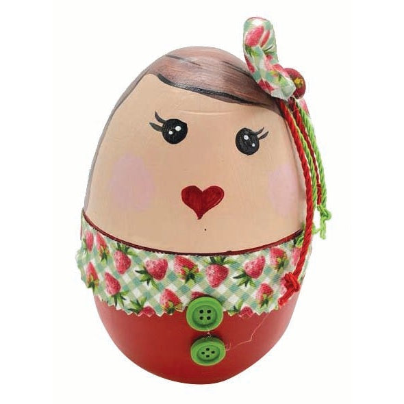 Αυγό Ανοιγόμενο Φράουλα 16εκ