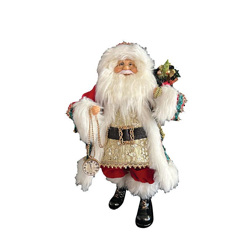 Άγιος Βασίλης Κόκκινος-Χρυσό 50εκ