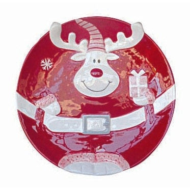 Πιάτο με Τάρανδο Κόκκινο 26εκ