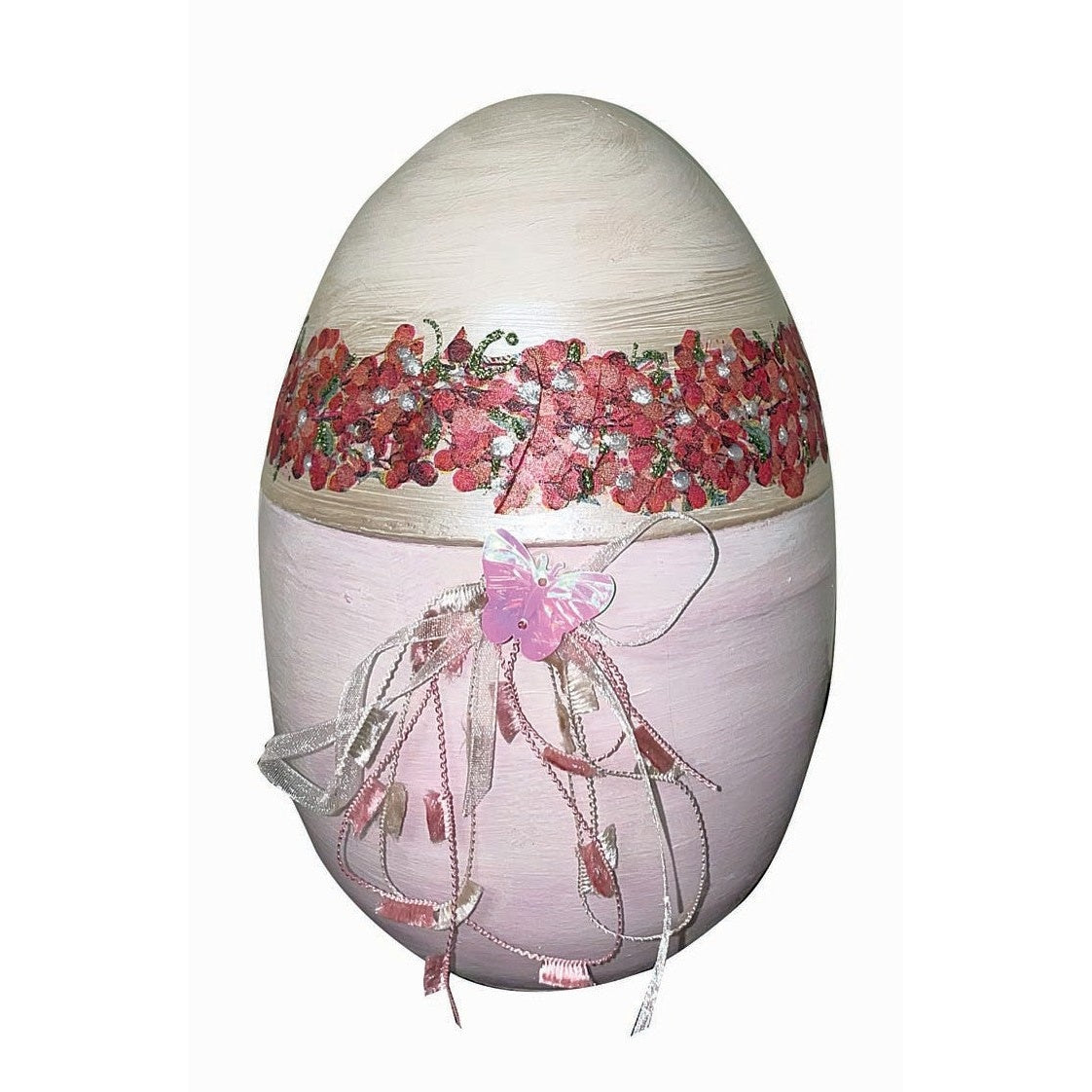 Αυγό Ανοιγόμενο με Στεφάνι Λουλουδιών 16εκ