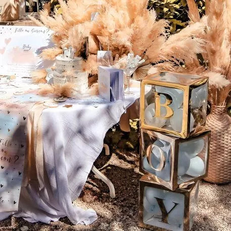 Κύβος Χρυσό 30x30x30