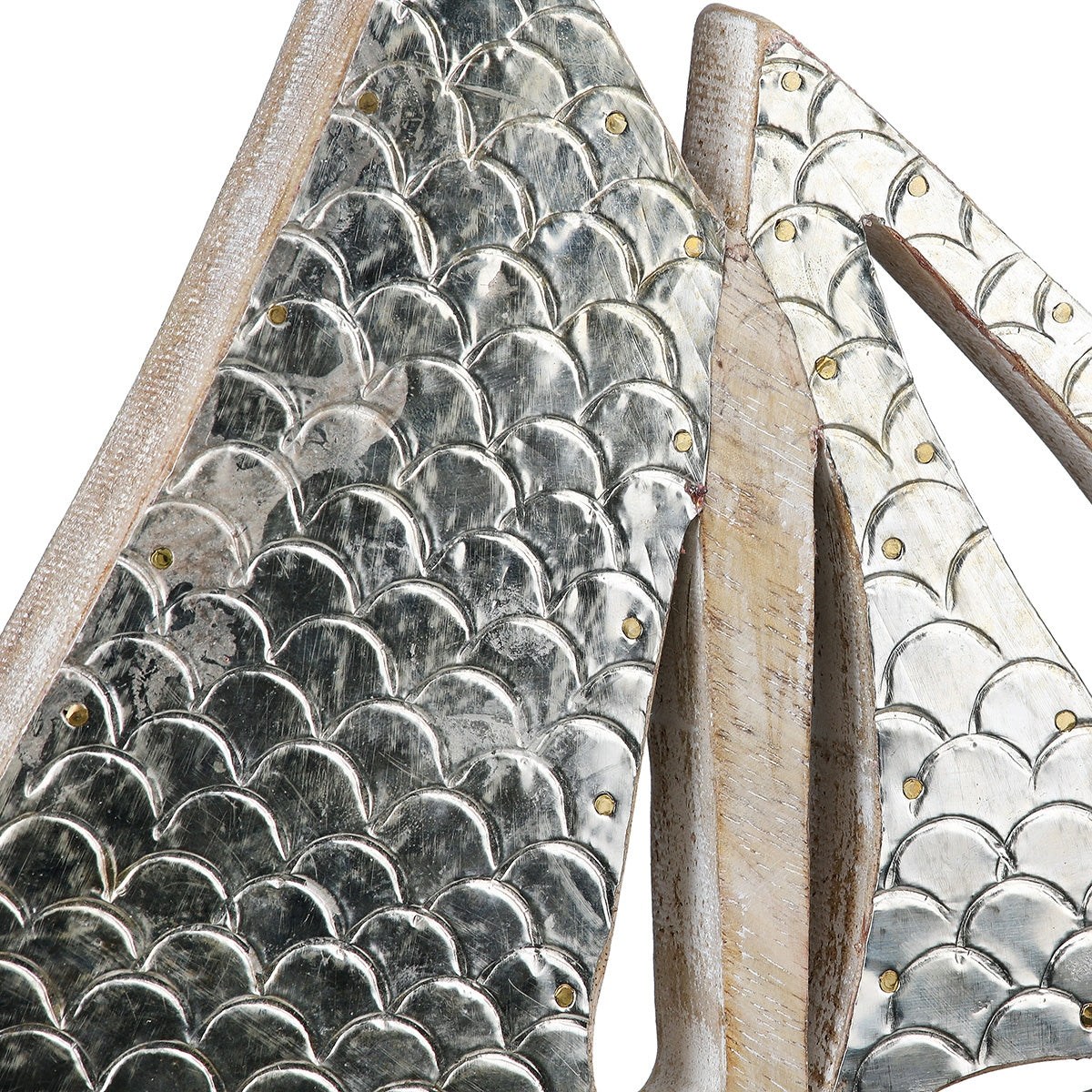 Διακοσμητικό Αντικείμενο Βάρκα Ξύλο Mango Φυσικά Χρώματα 25x3x20