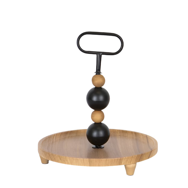 ΟΡΝΤΕΒΙΕΡΑ ΞΥΛΙΝΗ ΜΕΤΑΛΛΙΚΕΣ ΛΕΠΤΟΜΕΡΕΙΕΣ ΜΑΥΡΕΣ 30x30x32.5