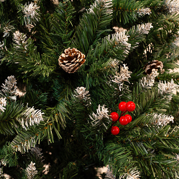 ΔΕΝΤΡΟ ΚΕΔΡΟΣ ΧΙΟΝΙΣΜΕΝΟ ΜΕ ΚΟΥΚΟΥΝΑΡΙΑ ΚΑΙ BERRIES 120x120x210